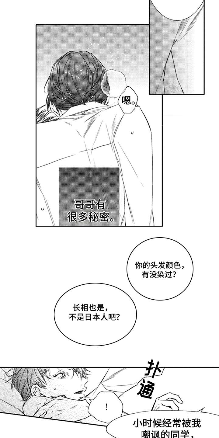 三兄弟情义深的诗词漫画,第2章：秘密1图