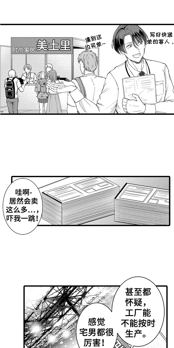 阿宅恋爱真难动漫漫画,第11章：展览1图