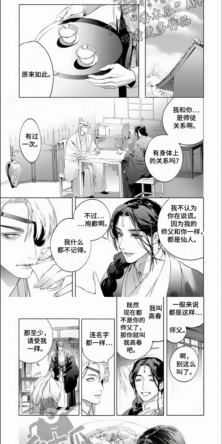 天狐恋英文漫画,第9章：像师父的人2图