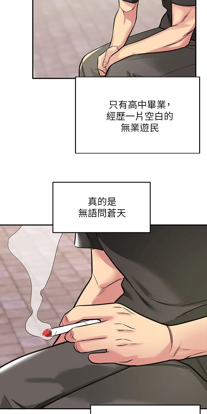 集成灶安装效果图漫画,第1章：人生不公1图