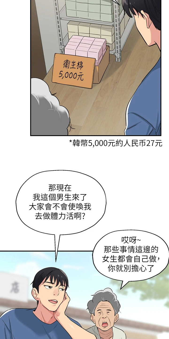 继承杂货店生肉漫画,第3章：绝男村2图