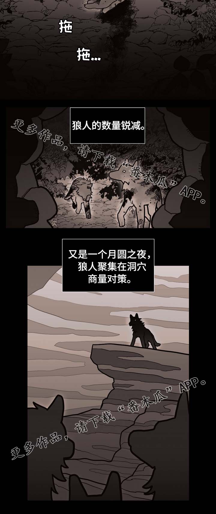 天国拯救神父四人漫画,第66章：狼族秘辛2图