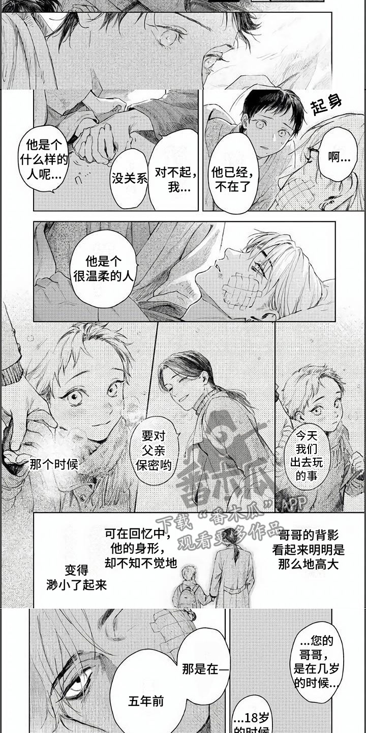 夜生花小说漫画,第10章：我杀了我哥哥1图