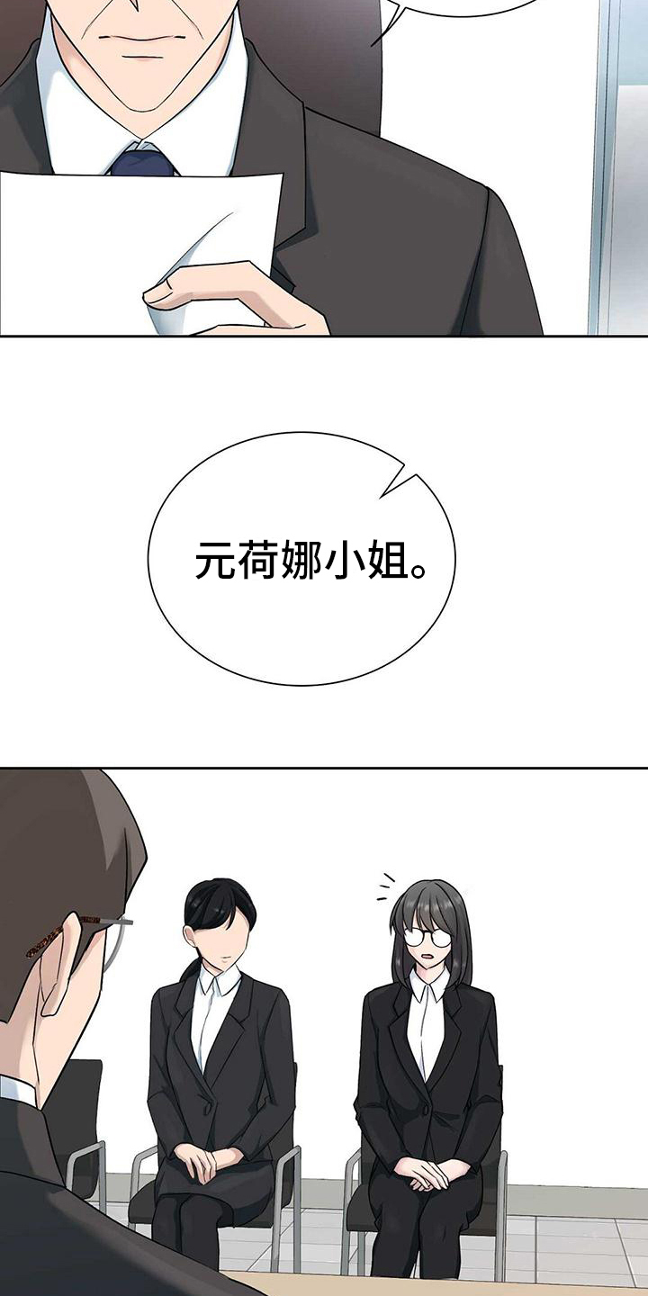 明星合同漫画,第1章：应聘2图