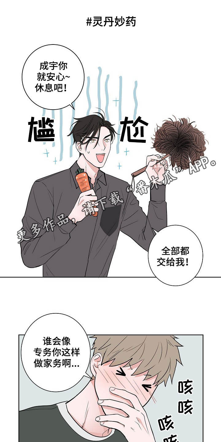 猫狗打架视频漫画,第20章：无微不至1图