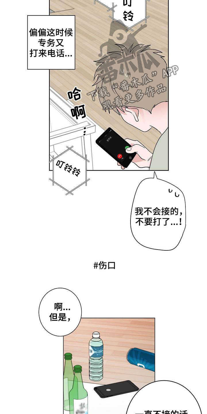 猫狗战斗漫画,第43章：电话1图