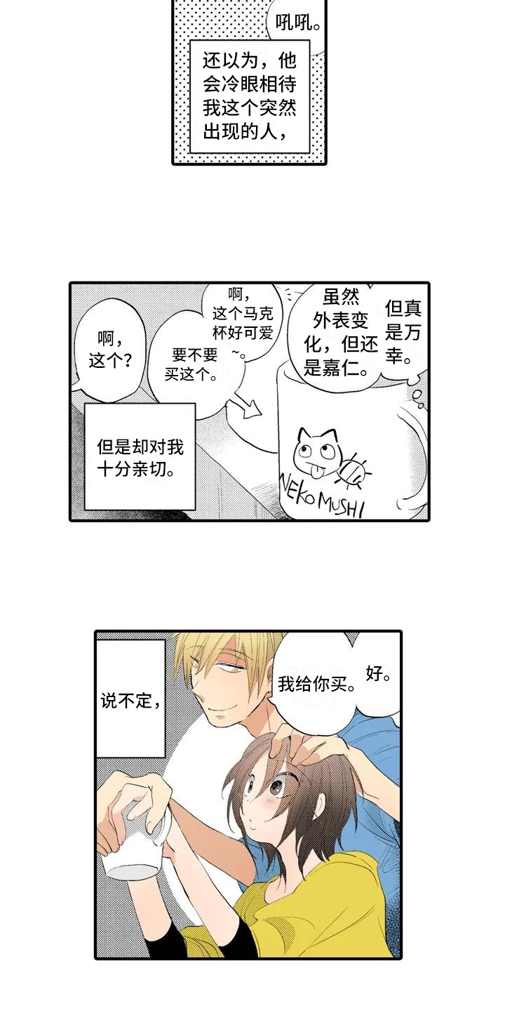 爱的照片大全漫画,第3章：克制2图