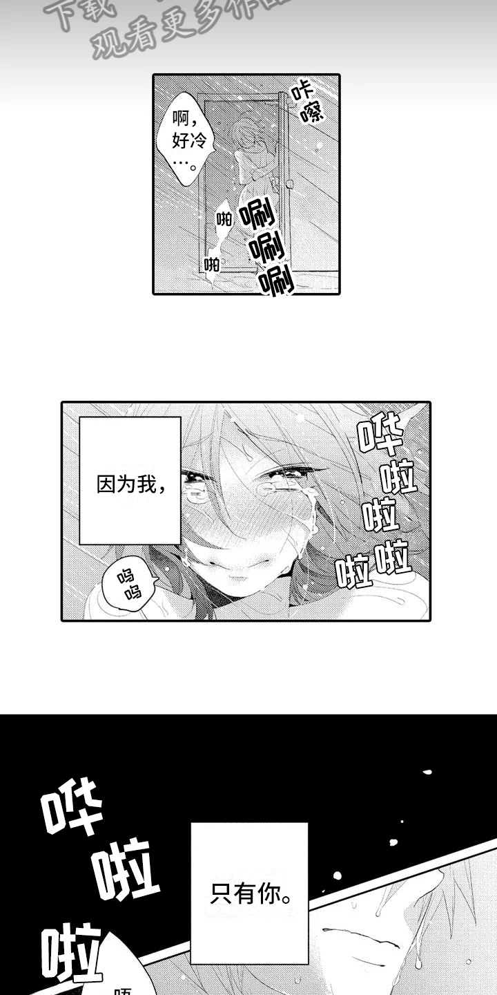 张含韵可爱的照片漫画,第5章：喜欢1图