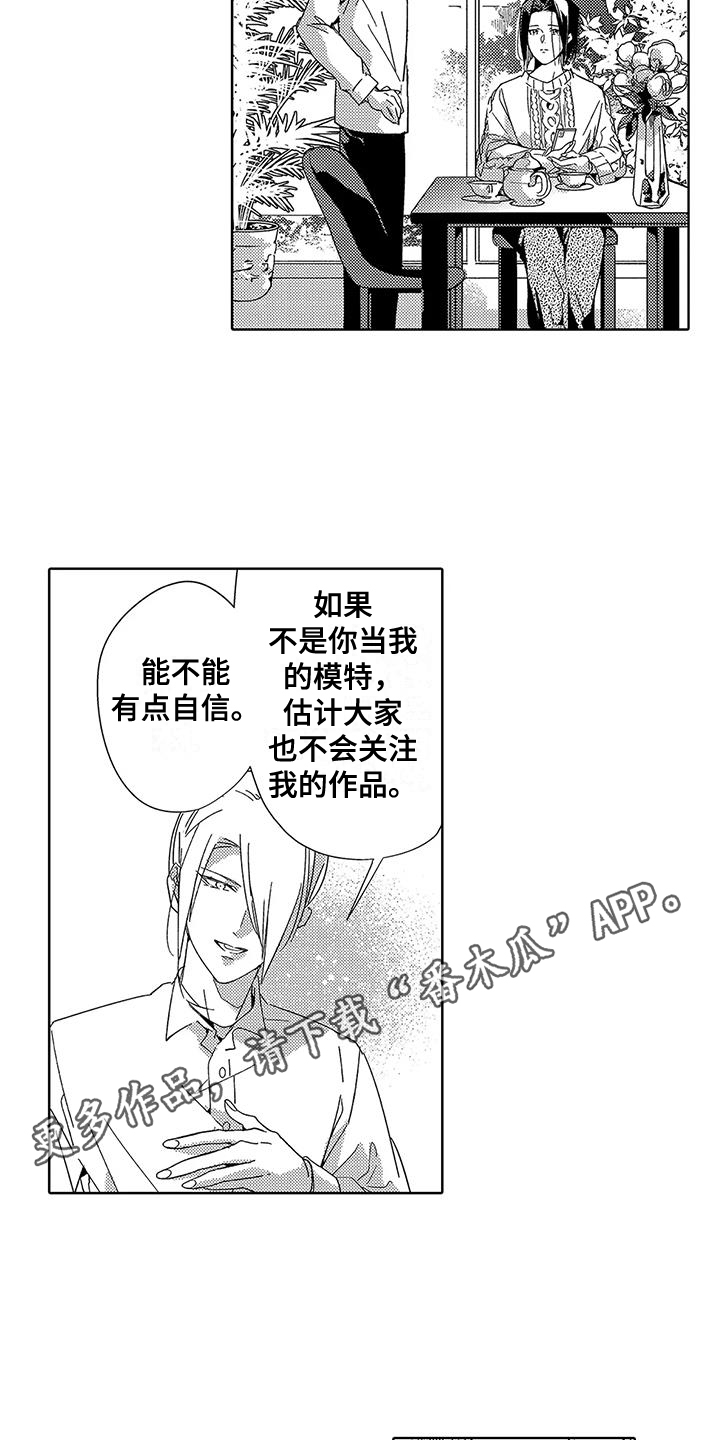 天空摄影棚漫画,第13章：模特1图