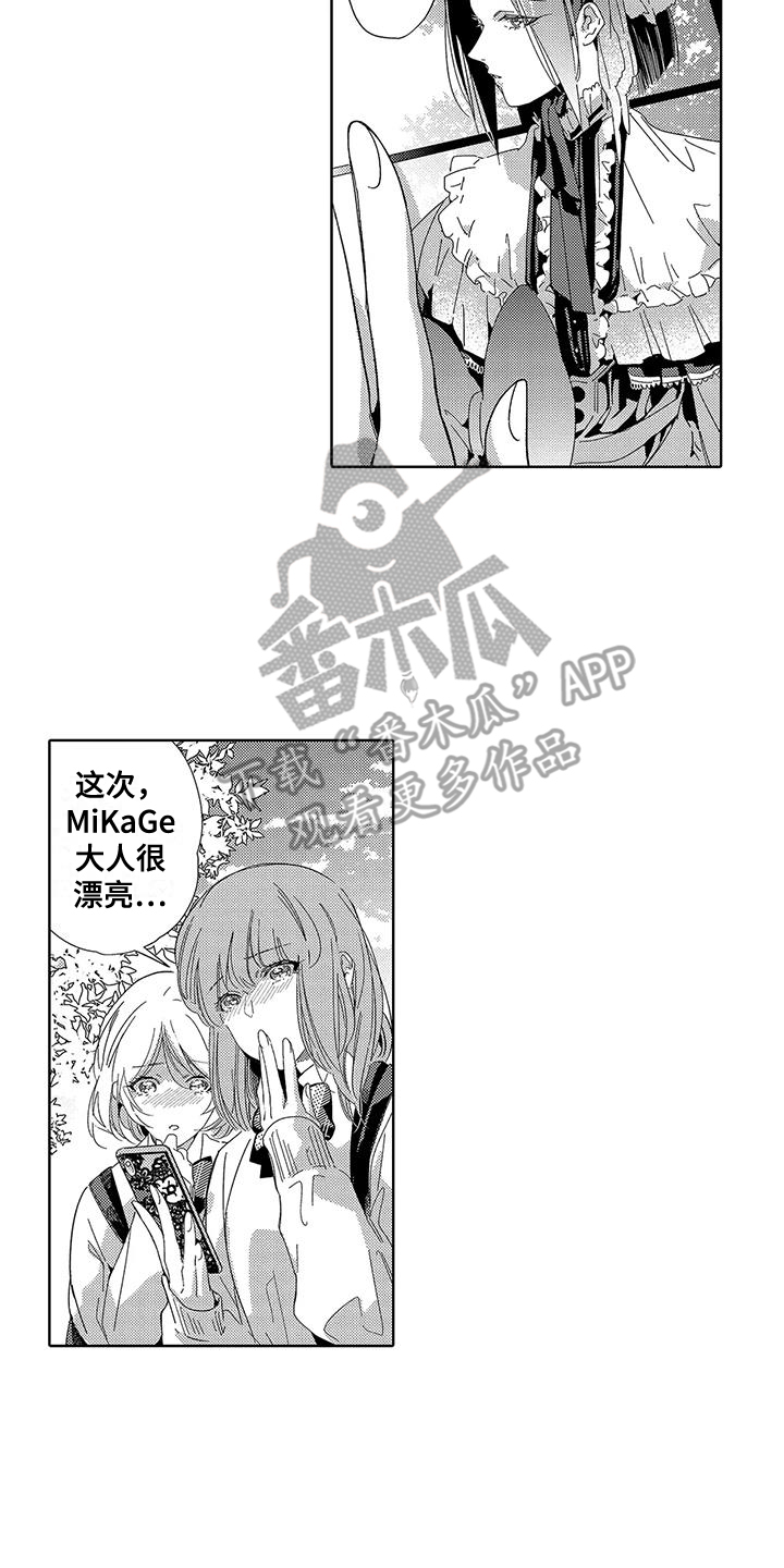 天空摄影婚纱漫画,第13章：模特1图