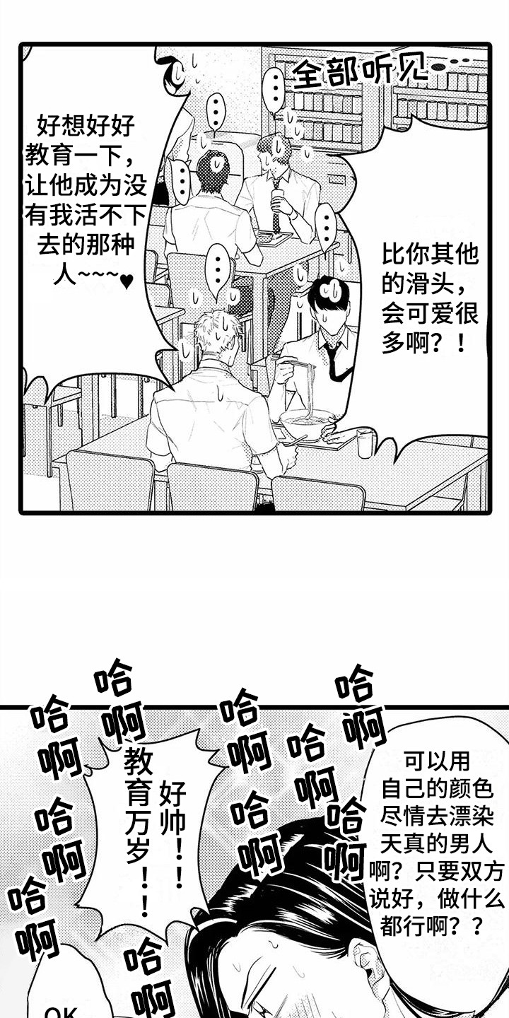 疯狂的前辈漫画,第13章：建议2图