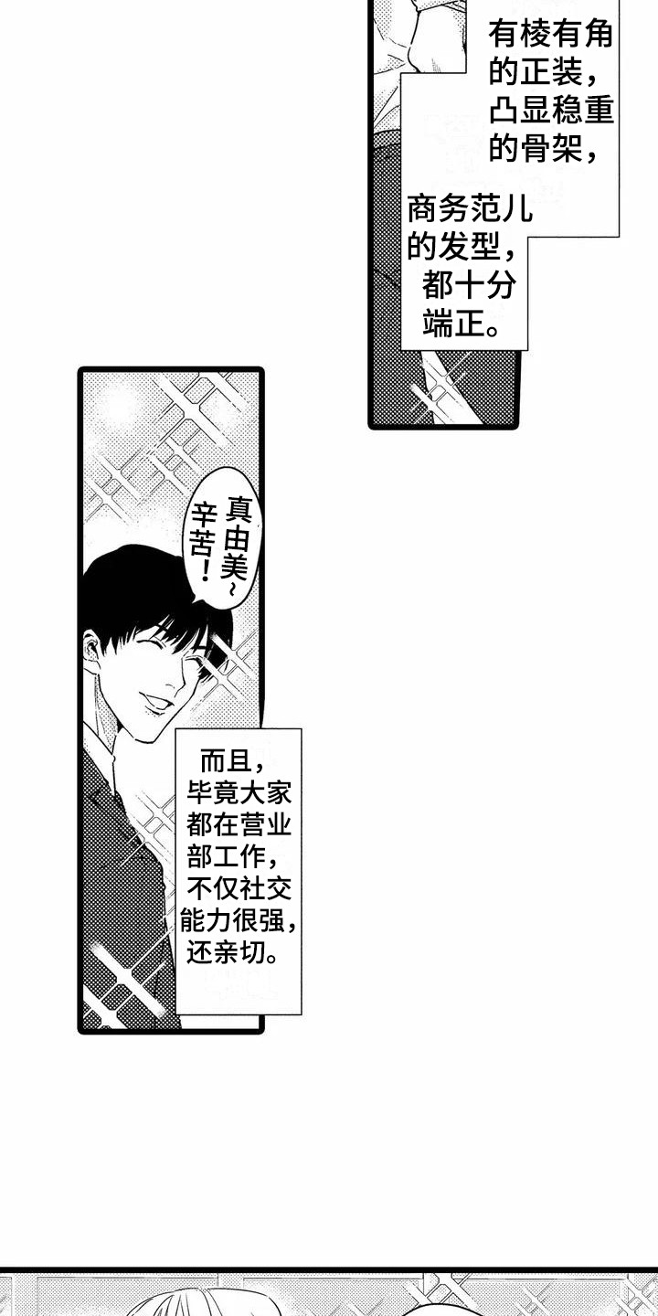 疯狂的前辈漫画,第1章：部门调动2图