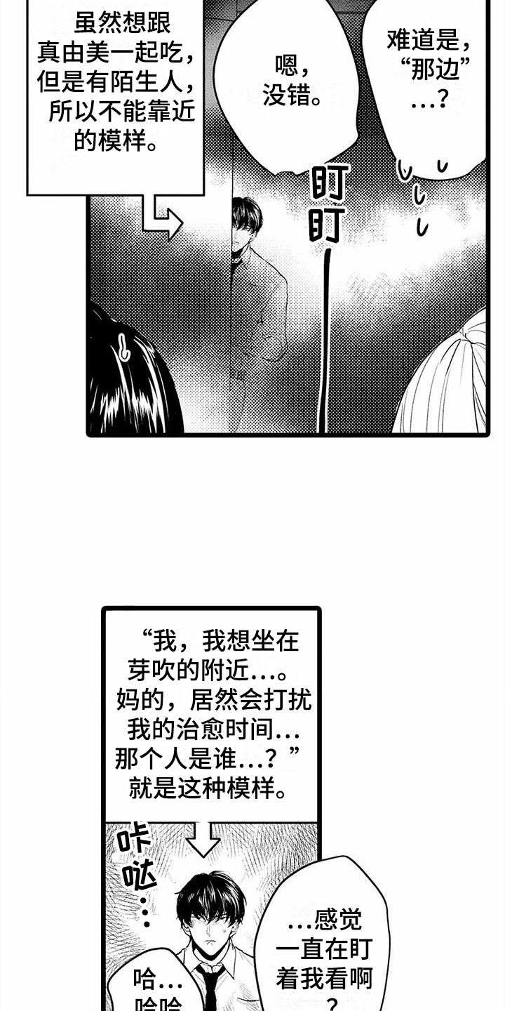 疯狂的前辈漫画,第13章：建议2图