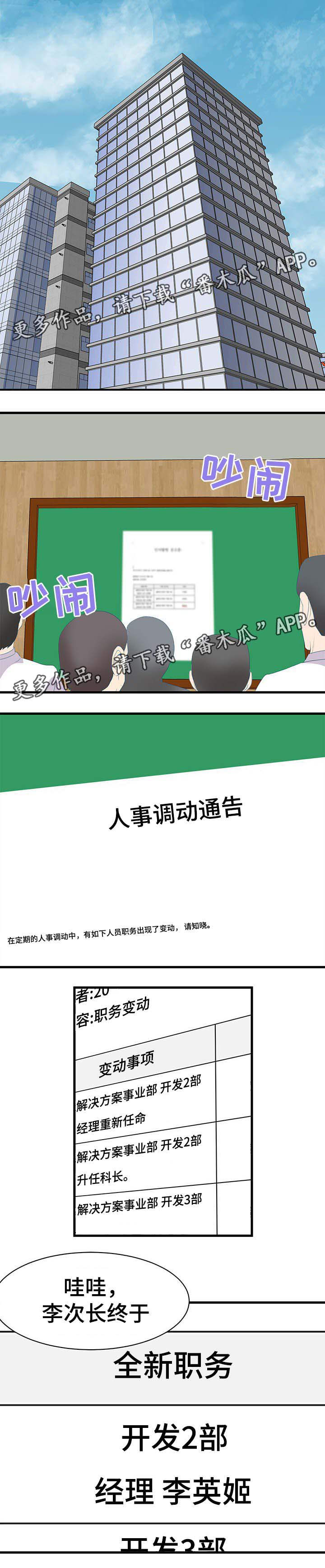 上司目前漫画,第31章：升职2图