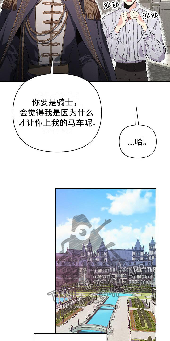 帝国皇隶有小说吗知乎漫画,第13章：到达皇宫1图