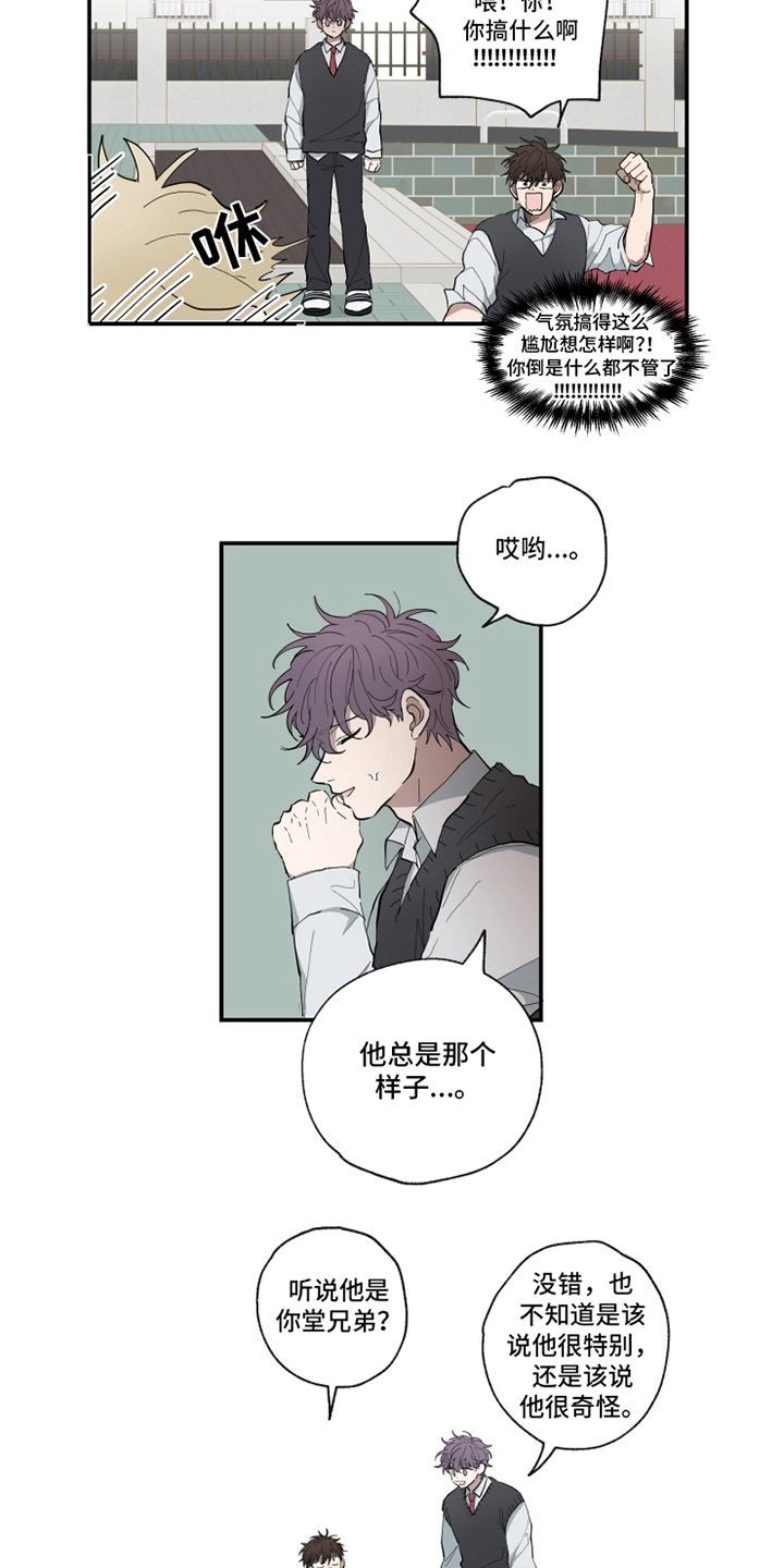 热情英文漫画,第8章：相似1图