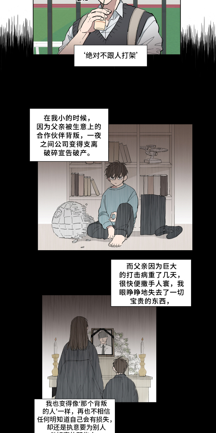 热泪和眼泪的区别漫画,第1章：改变2图