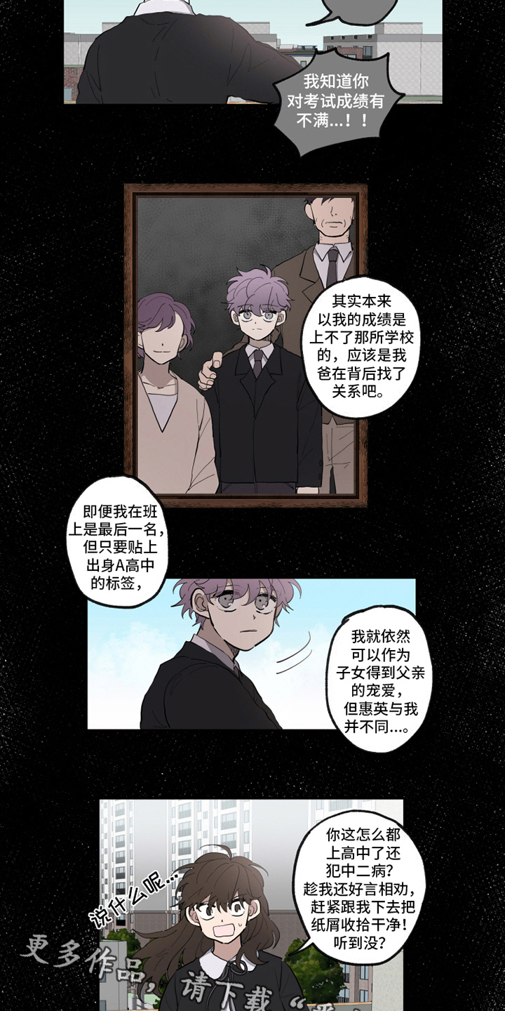 热情钢琴曲漫画,第30章：曾经的朋友1图