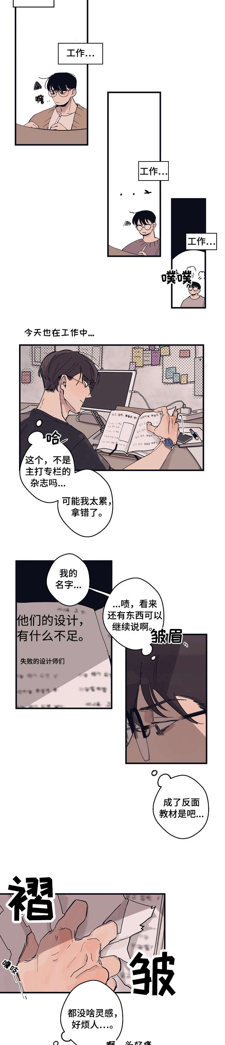 时尚跑车照片漫画,第4章：作品1图