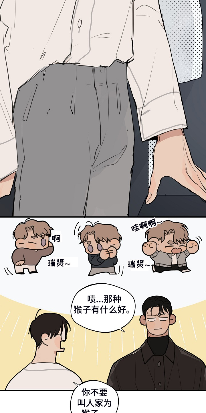 时尚跑步帽子秋冬漫画,第93章：【第二季】他不是猴子1图