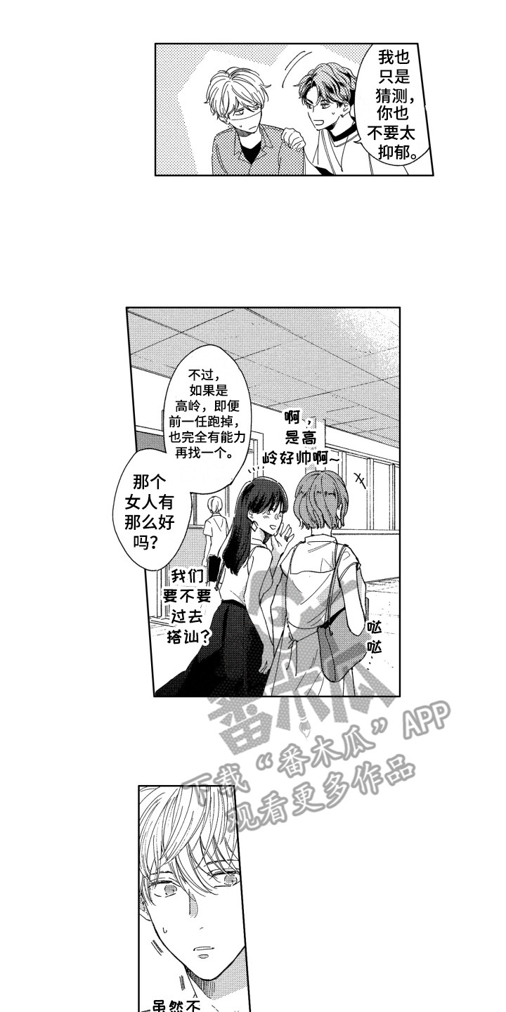 隐藏的心动漫画,第16章：烦恼1图