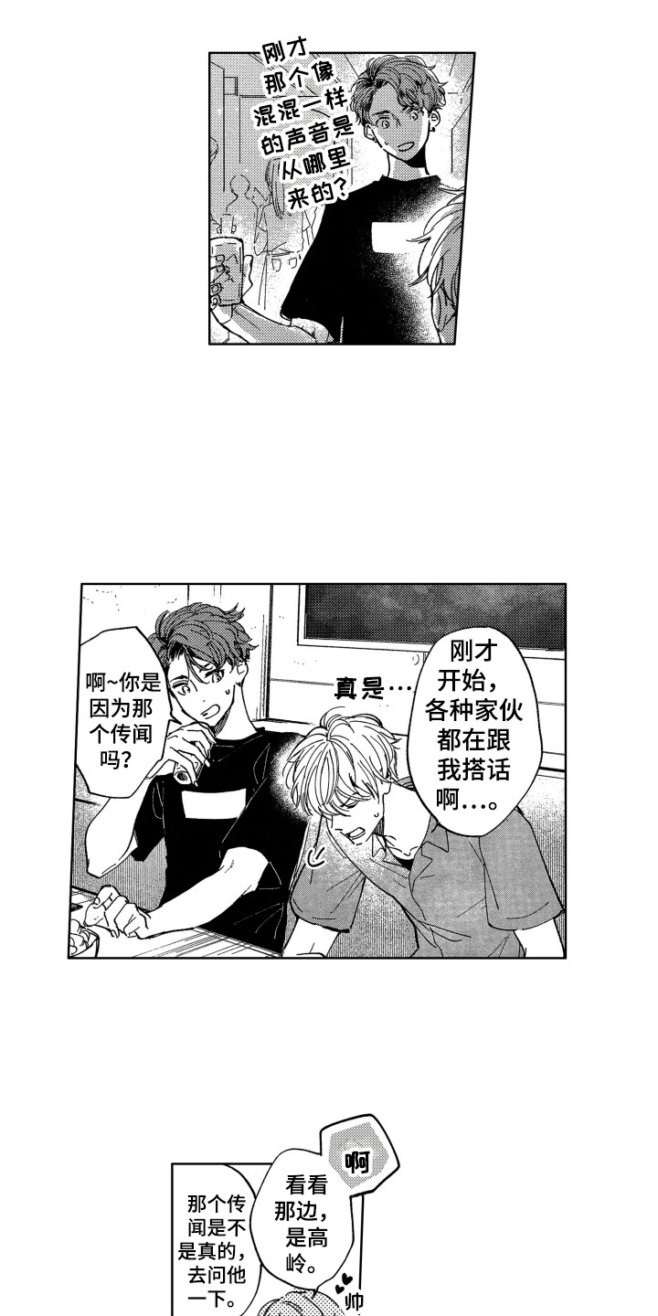 隐藏的心图片大全漫画,第1章：新生欢迎会2图