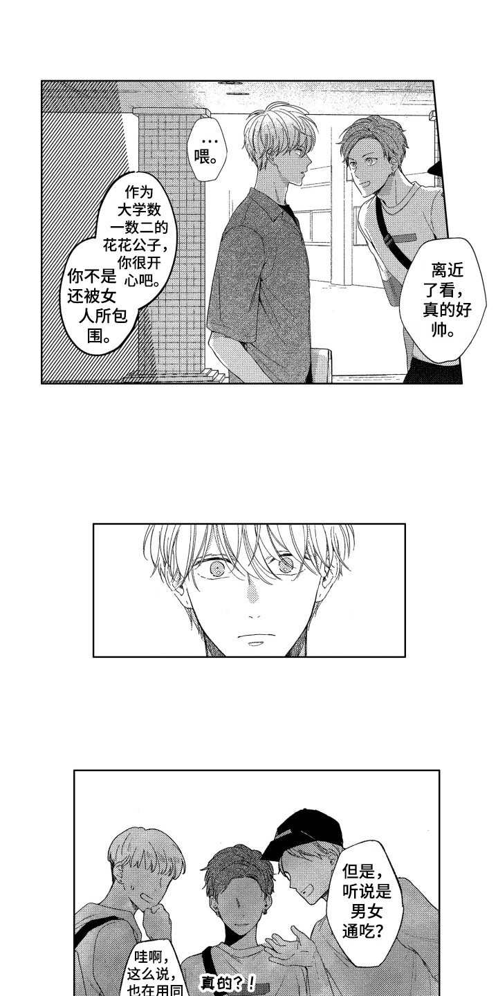 隐藏的心意漫画,第22章：找茬1图