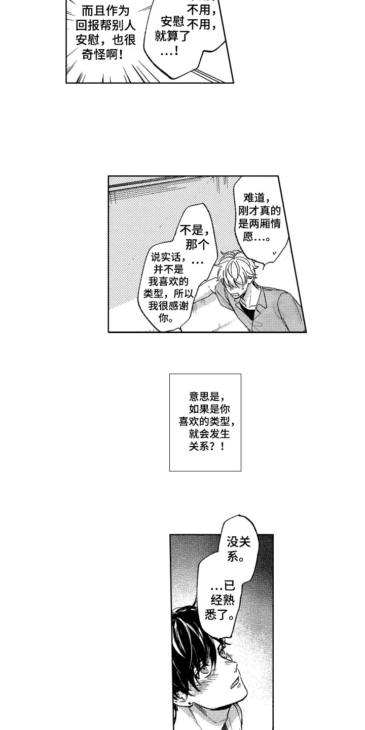 隐藏的心泰剧免费观看漫画,第3章：报答1图