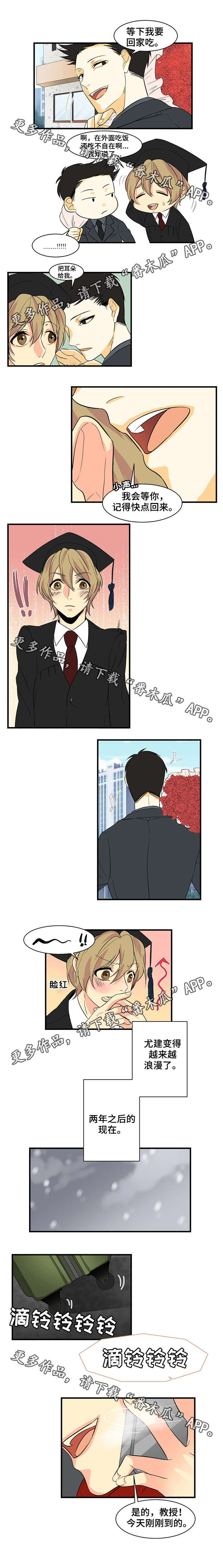 重启美食漫画,第25章：留学2图