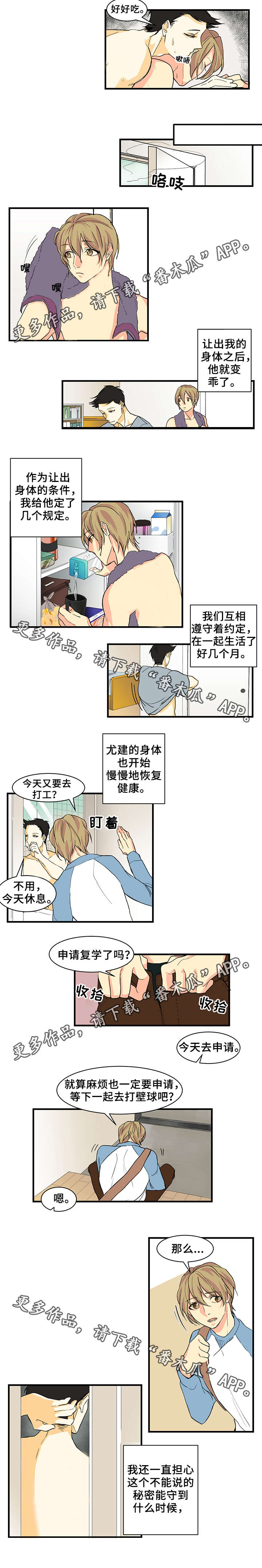 重启美食漫画,第16章：不能说的秘密1图