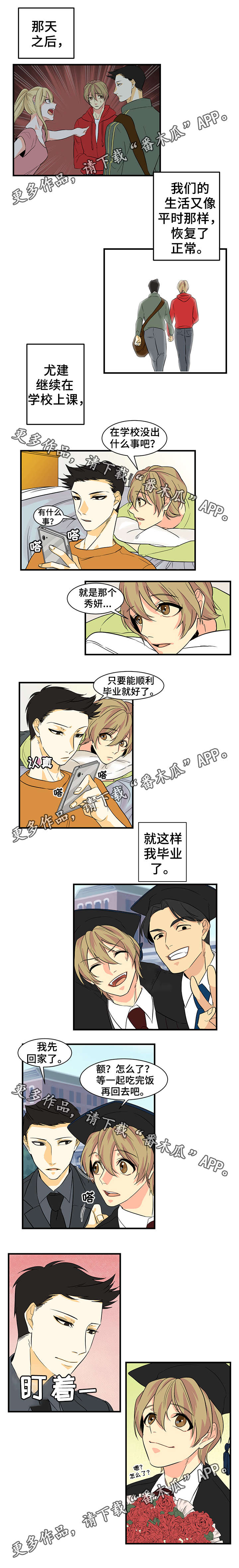 重启美食漫画,第25章：留学1图