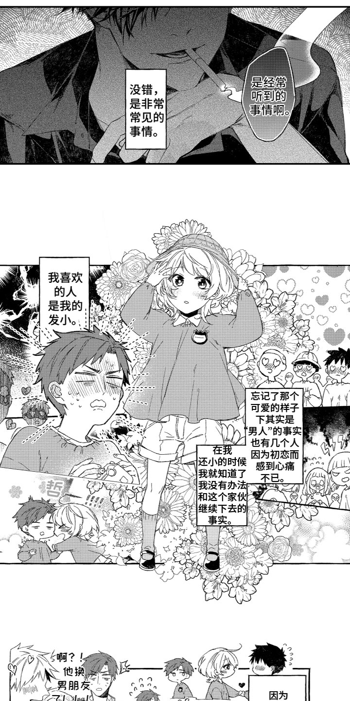 酒保模拟器漫画,第1章：失恋醉酒1图