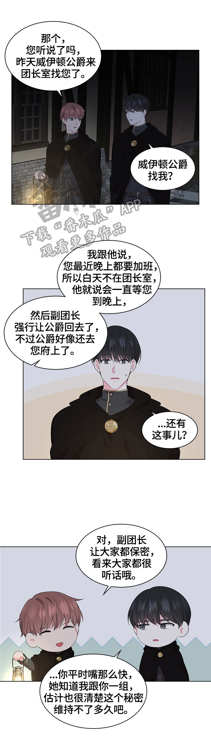 皇室血脉的团长希雅漫画,第38章：问话1图