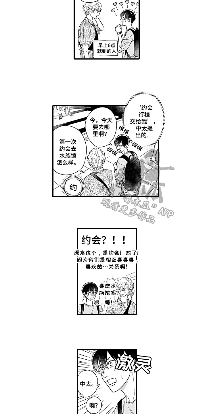 命运在向你招手什么意思漫画,第15章：表白2图