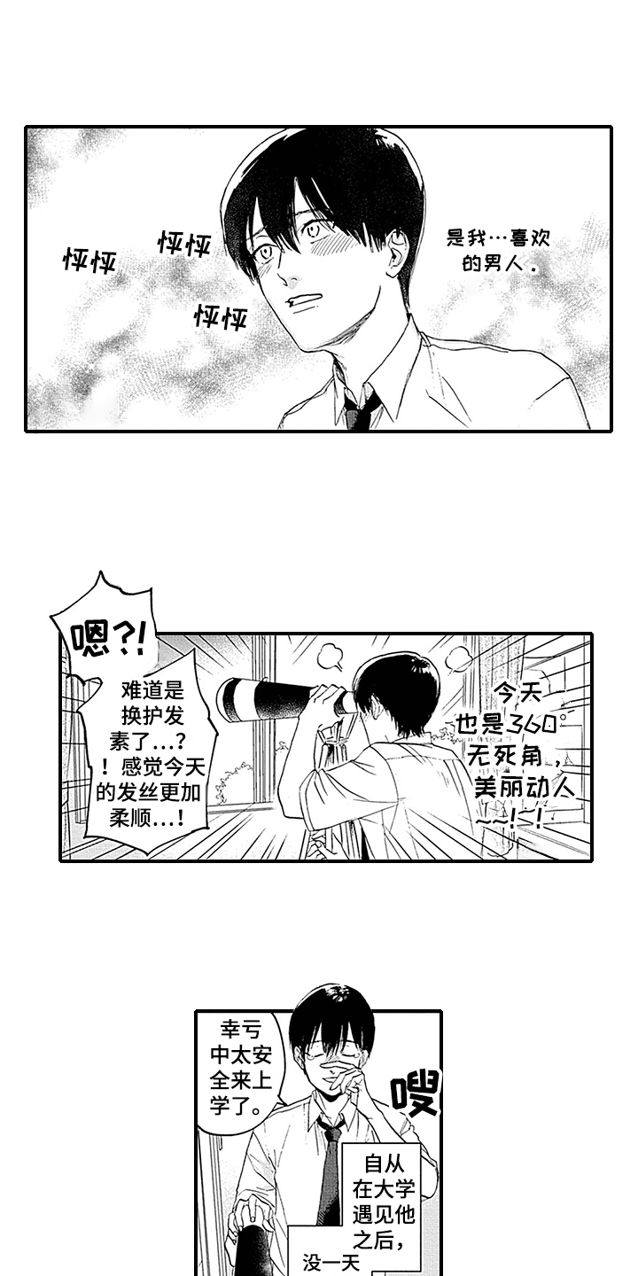命运在向你招手什么意思漫画,第1章：暗恋2图