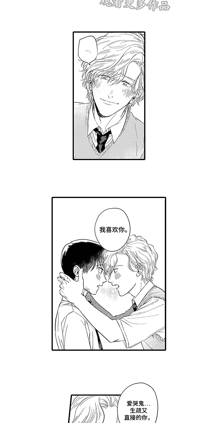 命运在向你招手什么意思漫画,第15章：表白2图