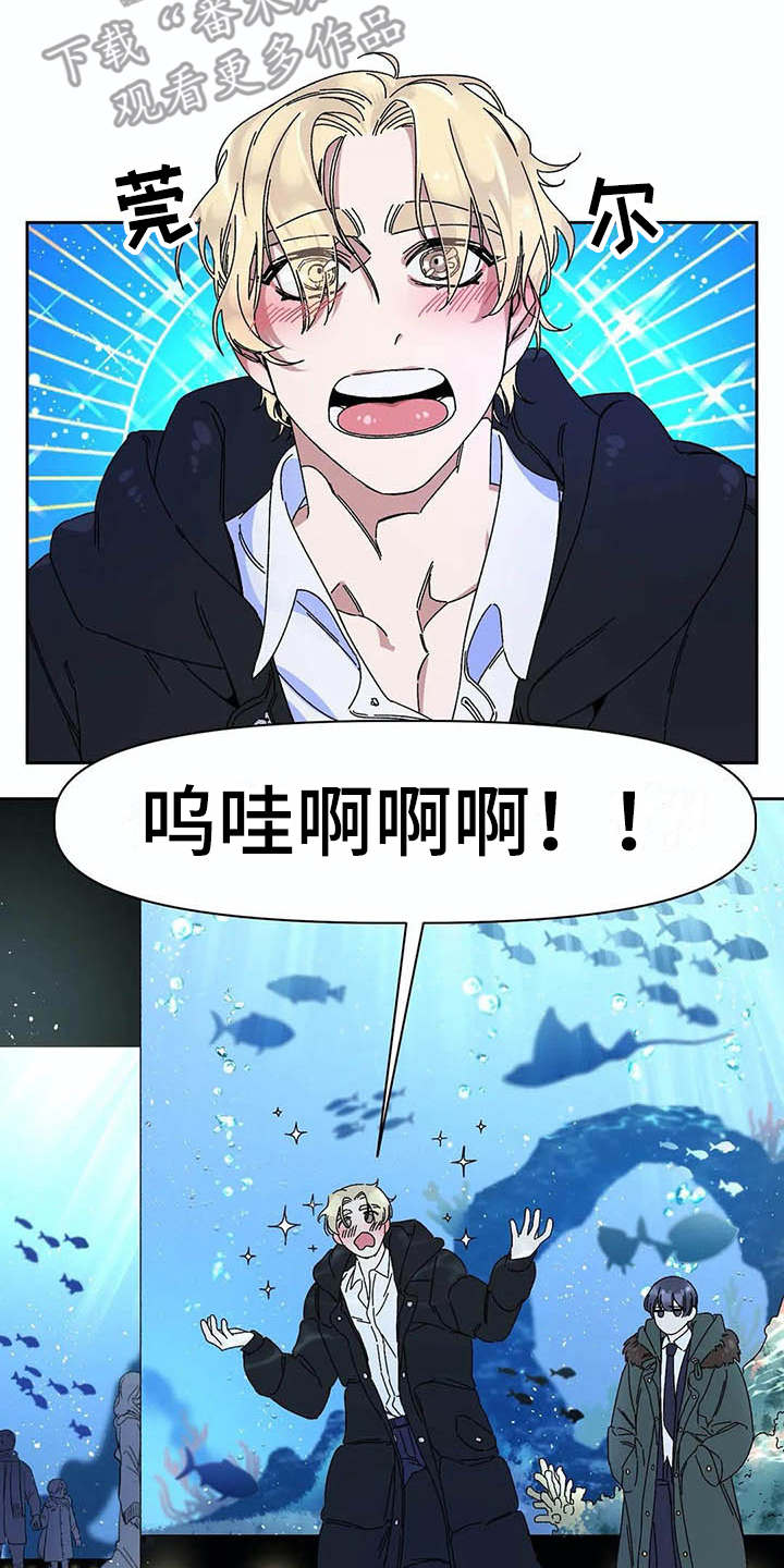 情书计划名称漫画,第6章：水族馆2图