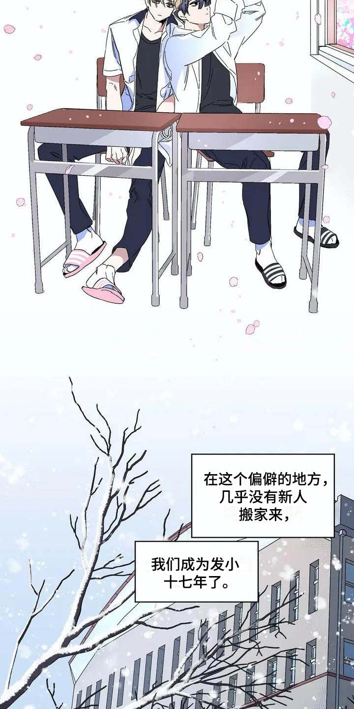 情书计划漫画,第1章：发小1图