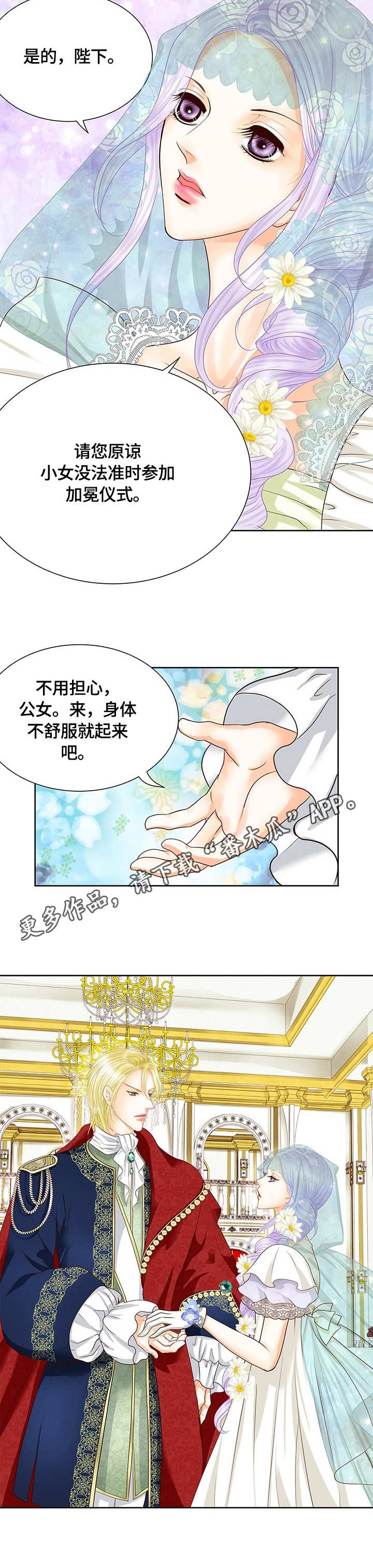 玲珑之心的视频漫画,第36章：皇女2图