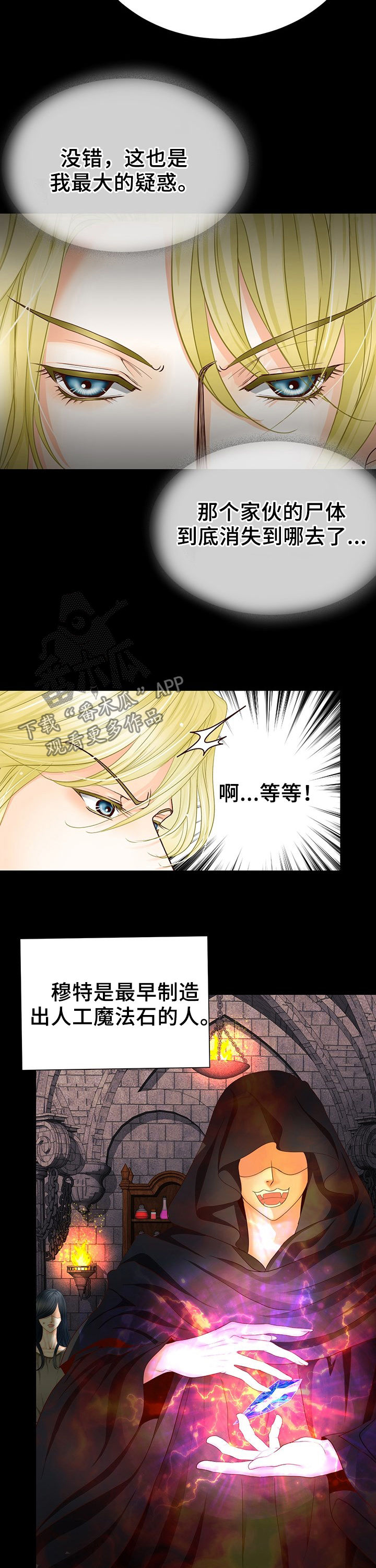 一颗七窍玲珑之心漫画,第121章：人工魔法石2图