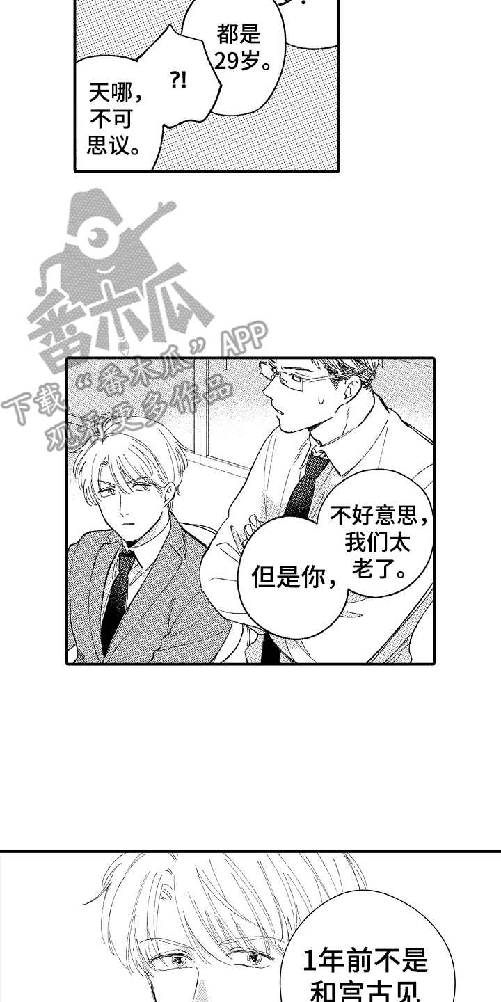 为你疯狂漫画,第11章：在哪见过1图
