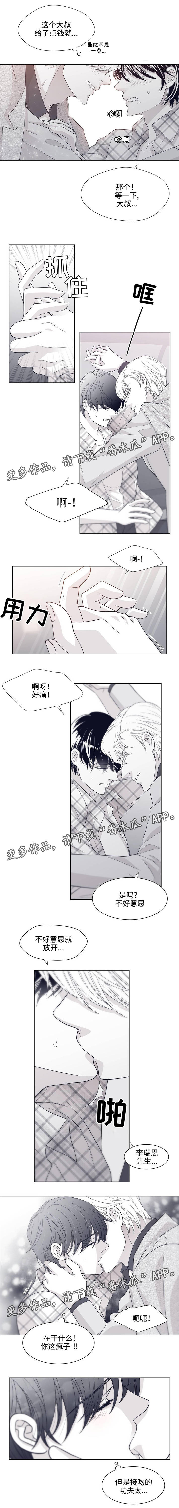 青年瑞兹估价多少钱漫画,第26章：亲吻1图