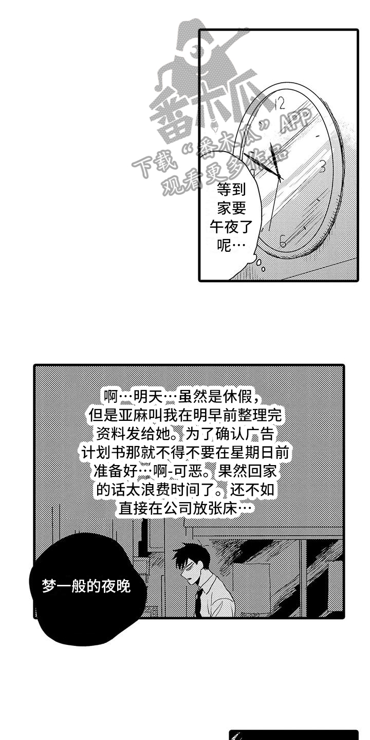 酒后真言漫画,第30章：【番外】梦一般的夜晚1图