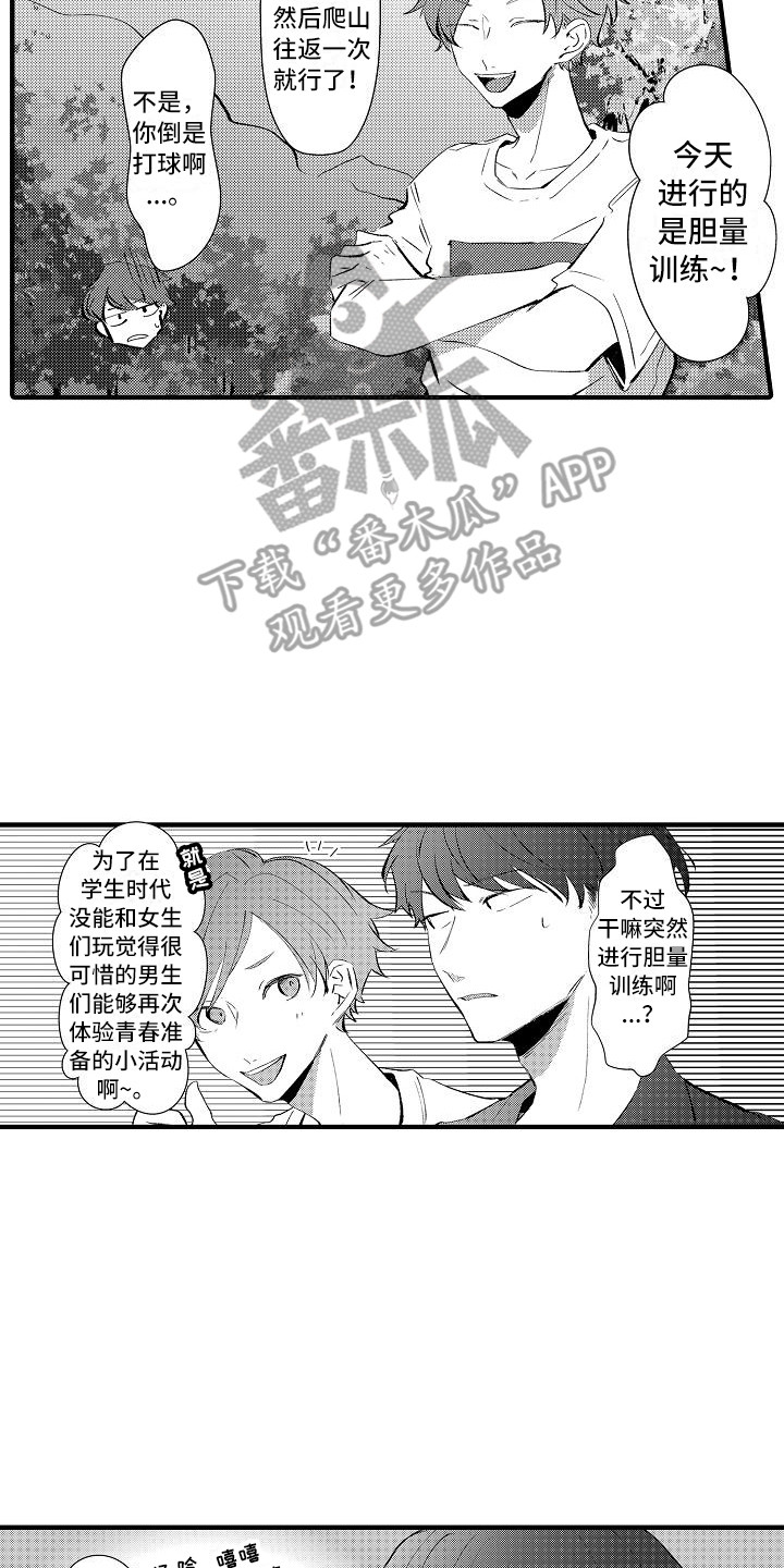 垃圾场的玫瑰日漫在线看漫画,第22章：试胆大会2图