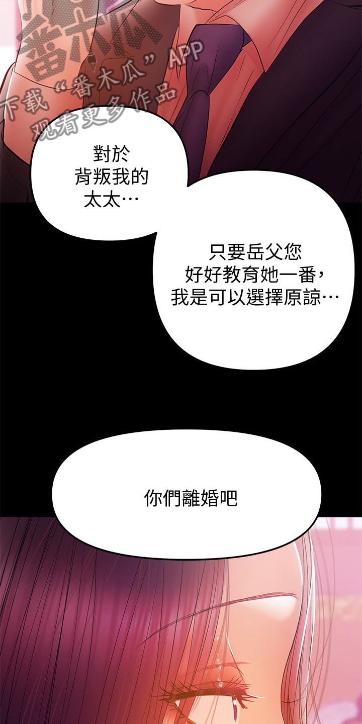 情感空白书模板素材漫画,第71章：那就离婚吧1图