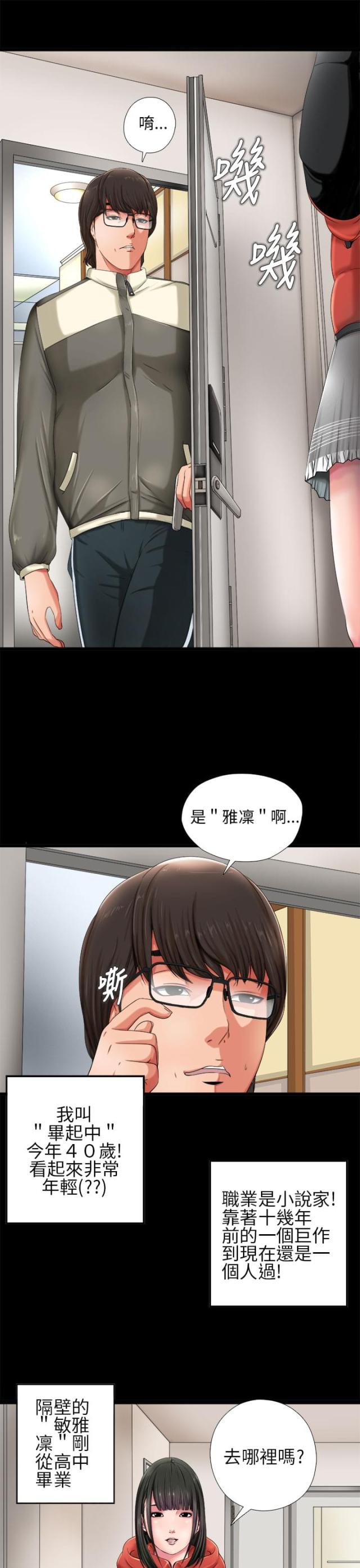 隔壁男团成员漫画,第1话1图