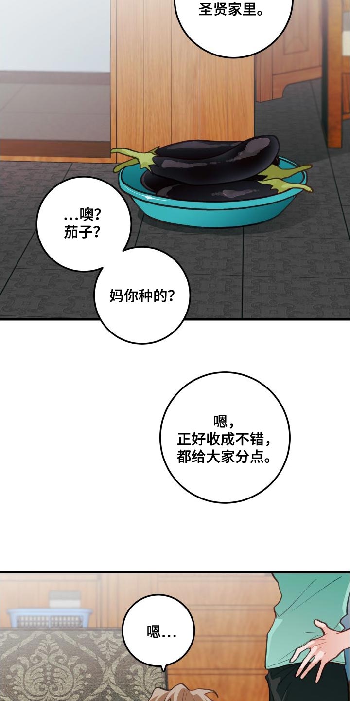 谁吻了我完整版漫画,第29章：送茄子1图