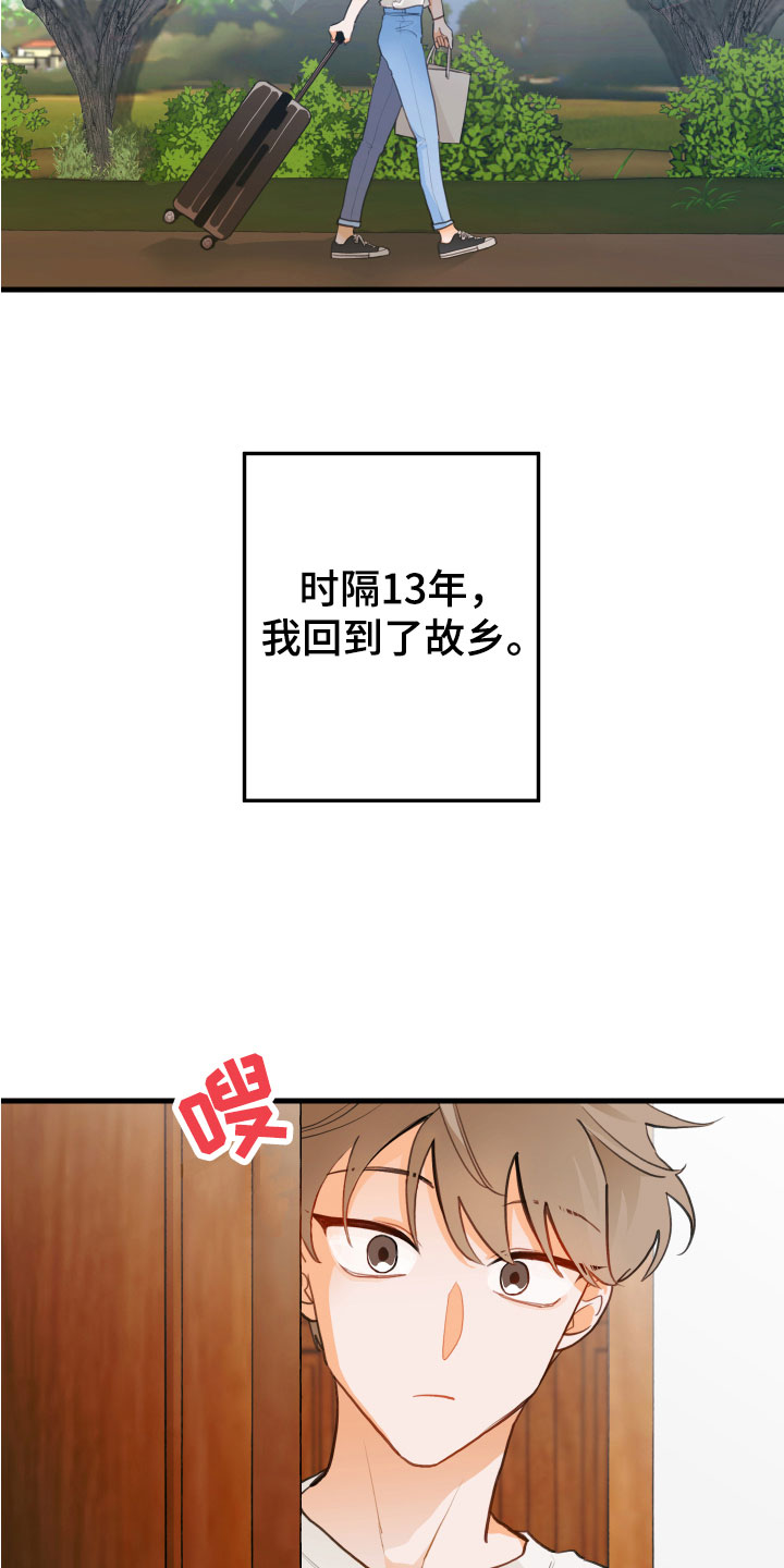 谁吻了我结局漫画,第1章： 回到故乡1图