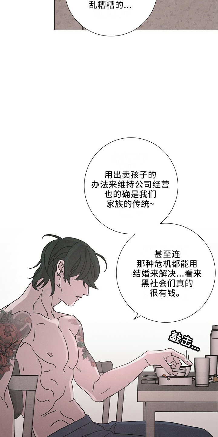 爱情深邃的眼神视频漫画,第25章：家族传统2图