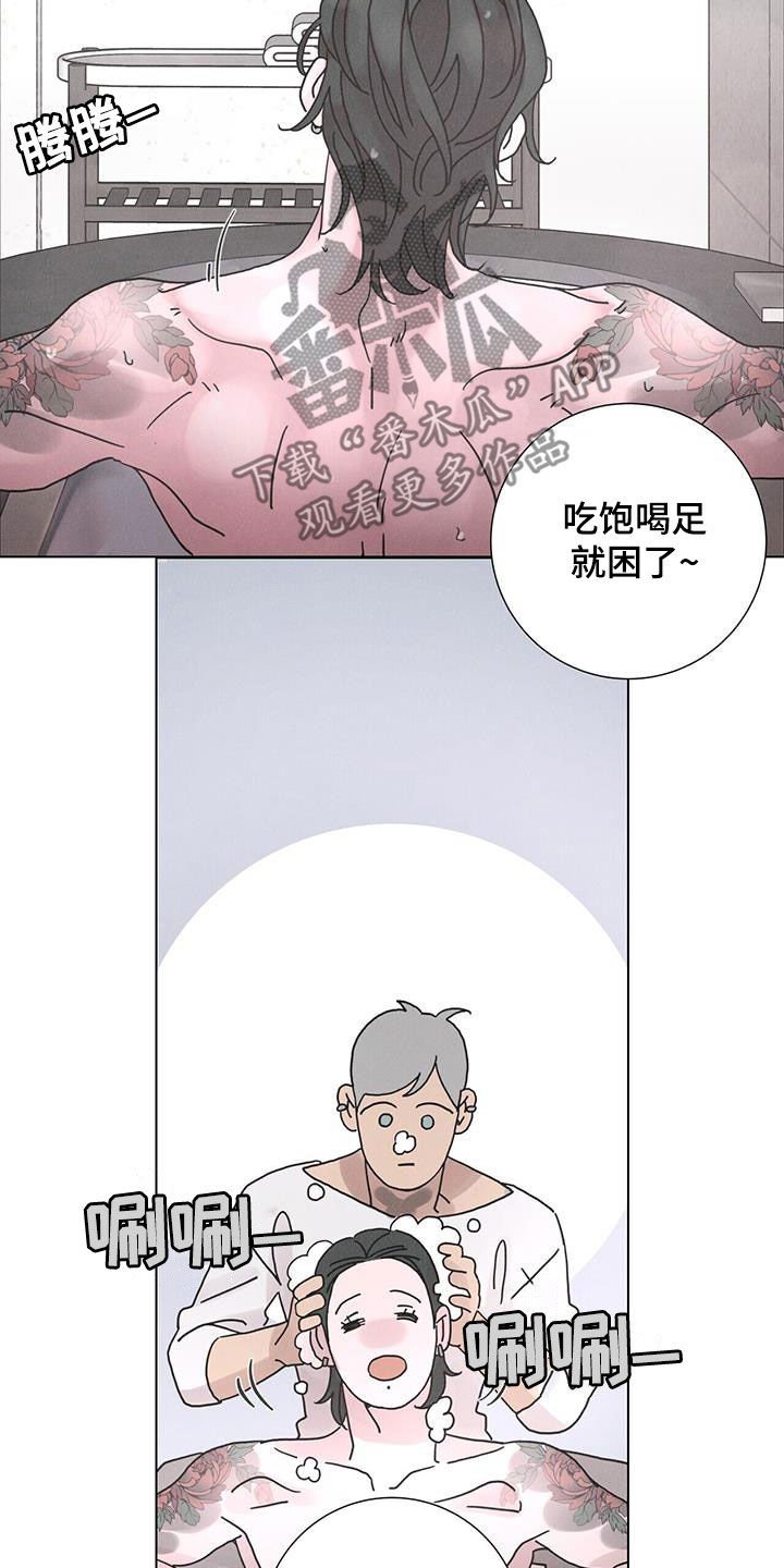 爱情深刻的简短句子漫画,第46章：日常生活1图